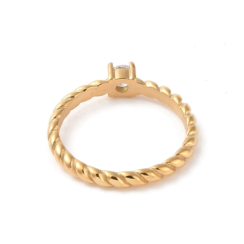 basic gold ring