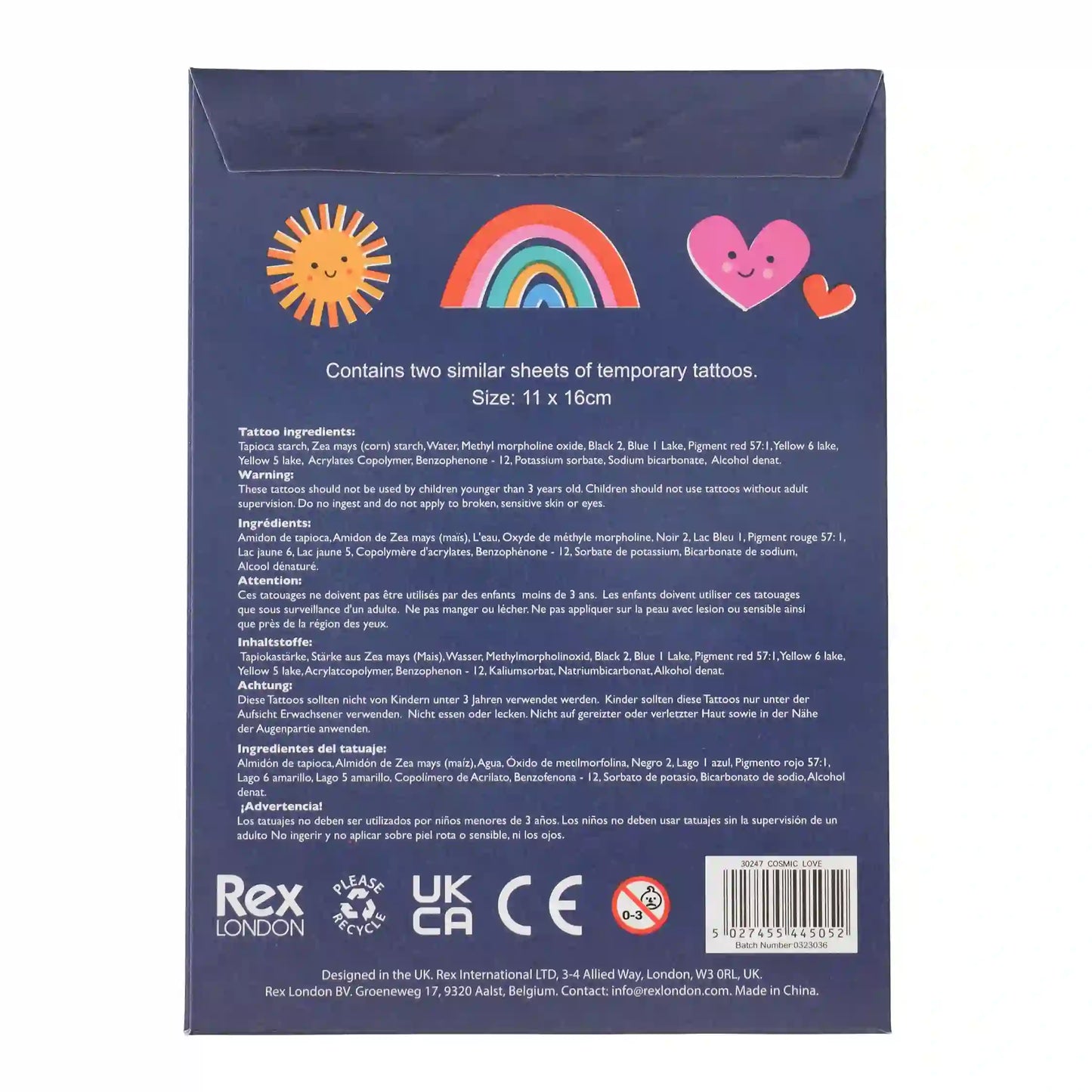 Plaktattoos Cosmic Love