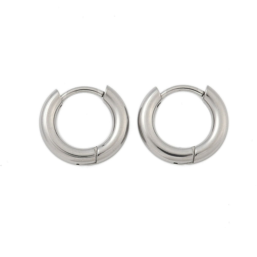 Hoops Silver 12mm
