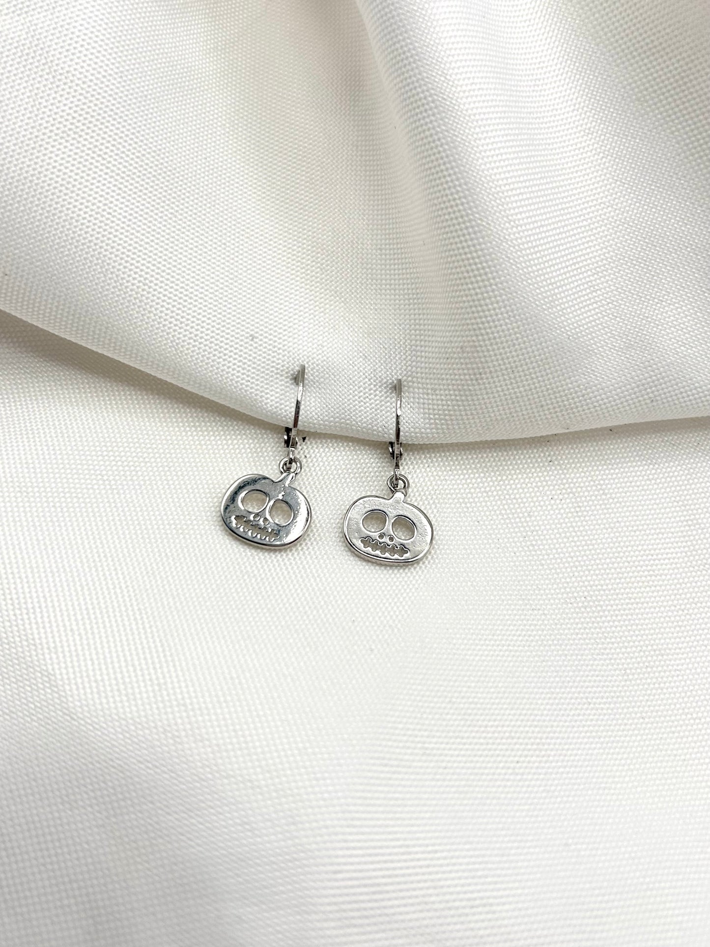 Scary Pumpkin Earrings