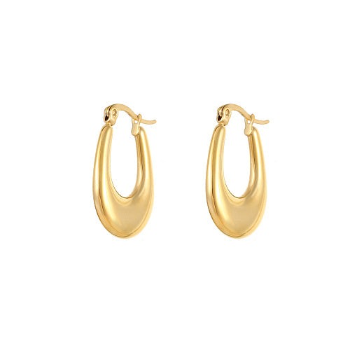 classic gold everyday hoops