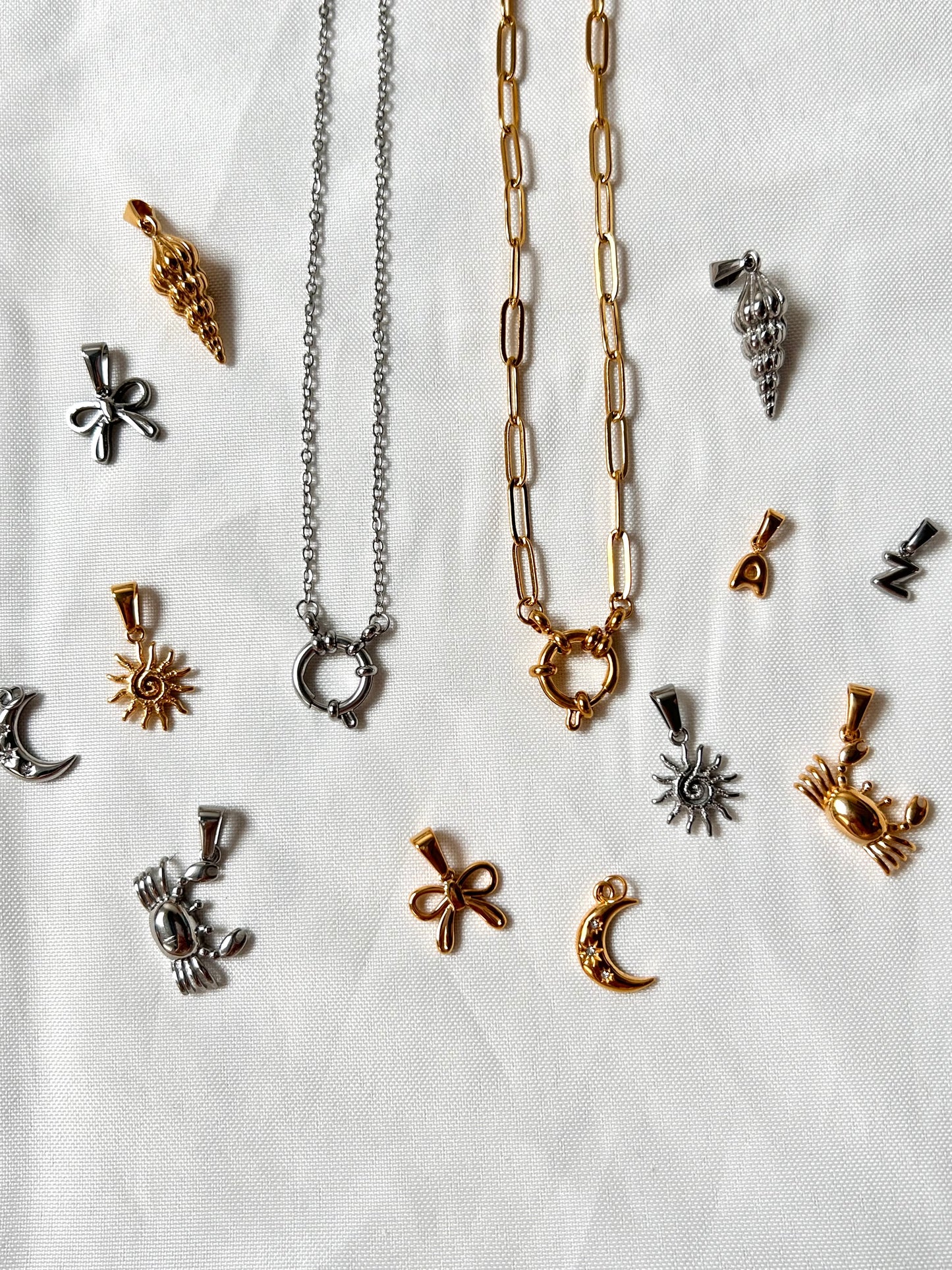 Interchangeable Charm Necklace