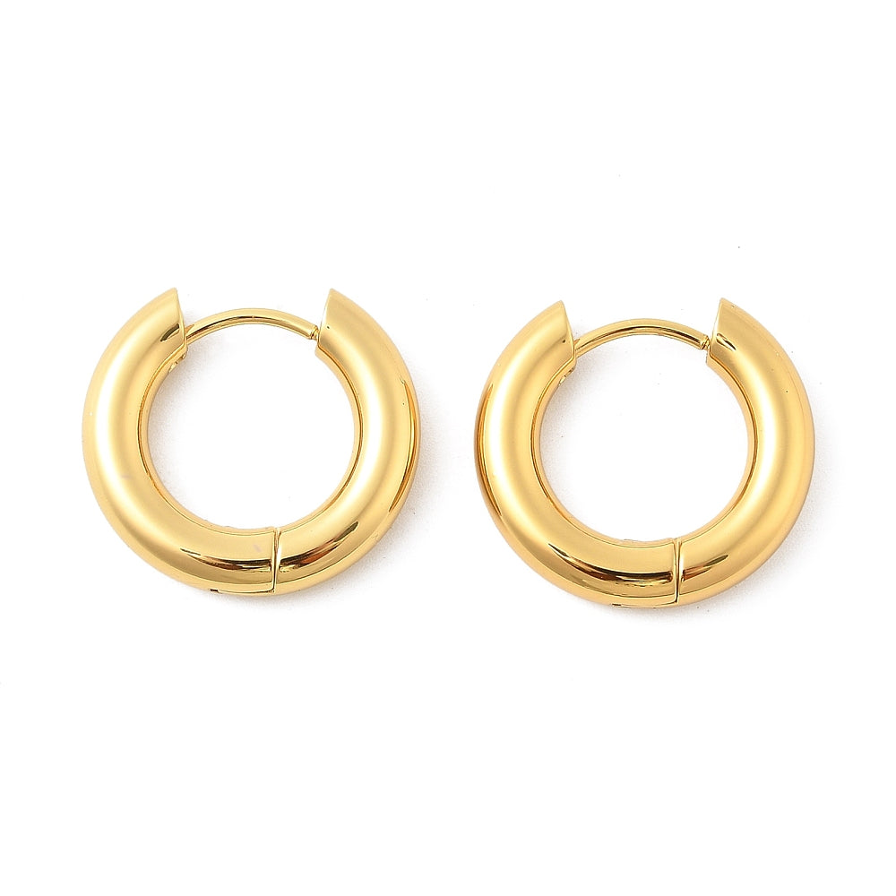 Bulky Hoops Gold 20mm