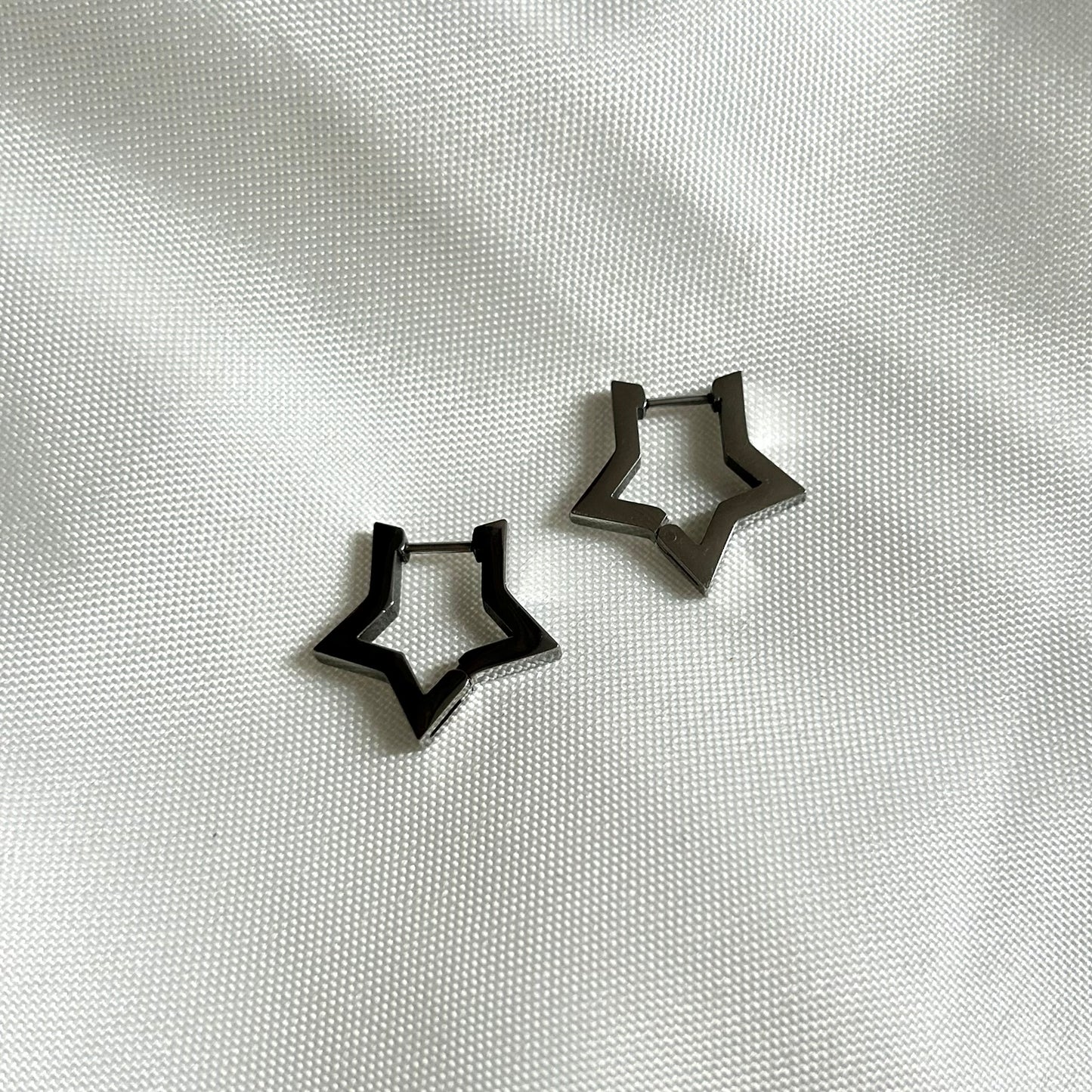 silver star hoops