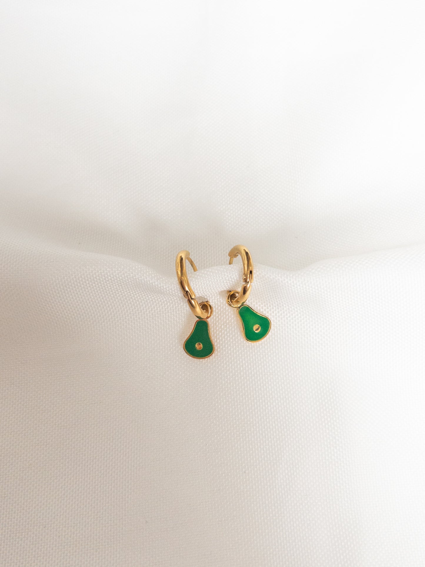 Avocado earrings