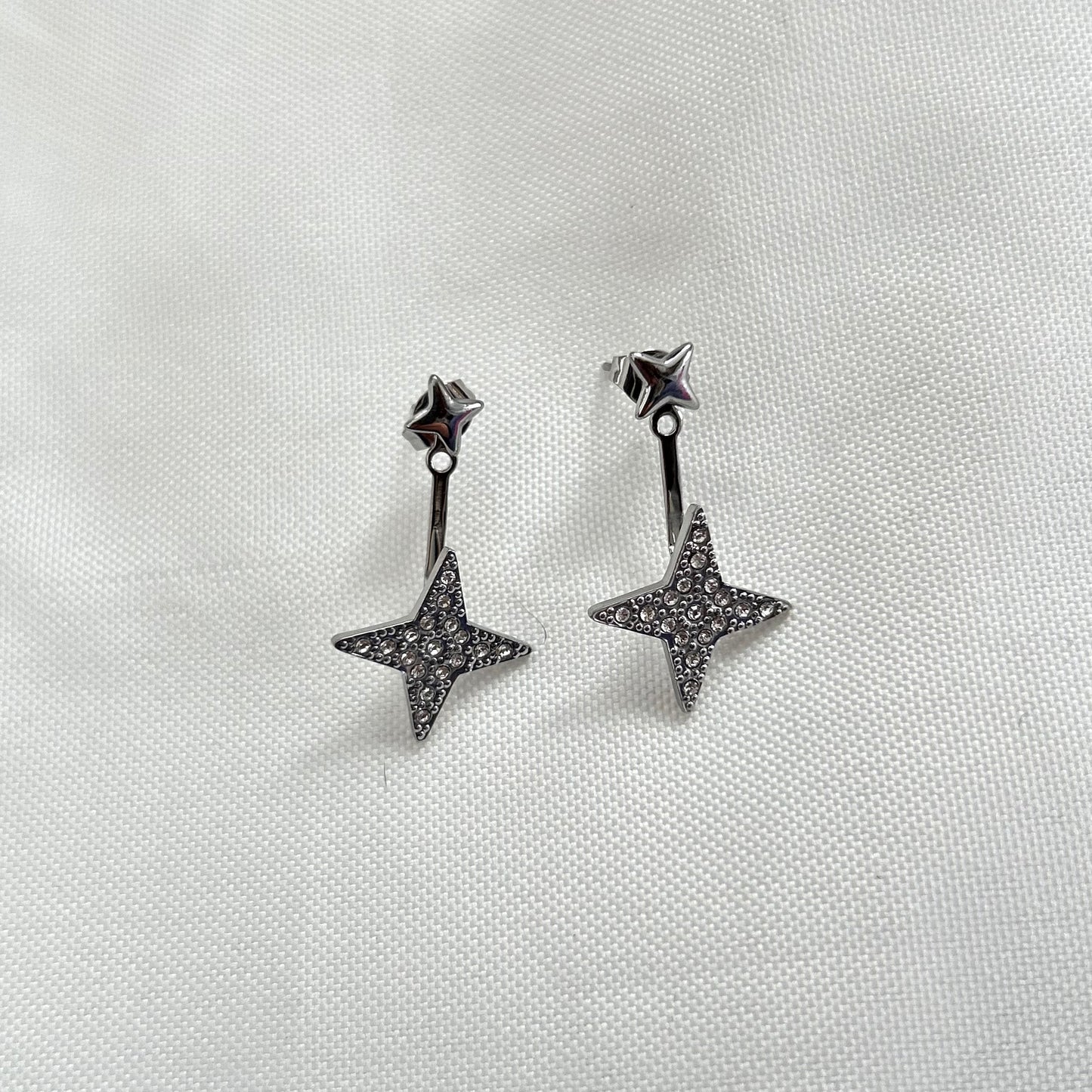 silver star studs