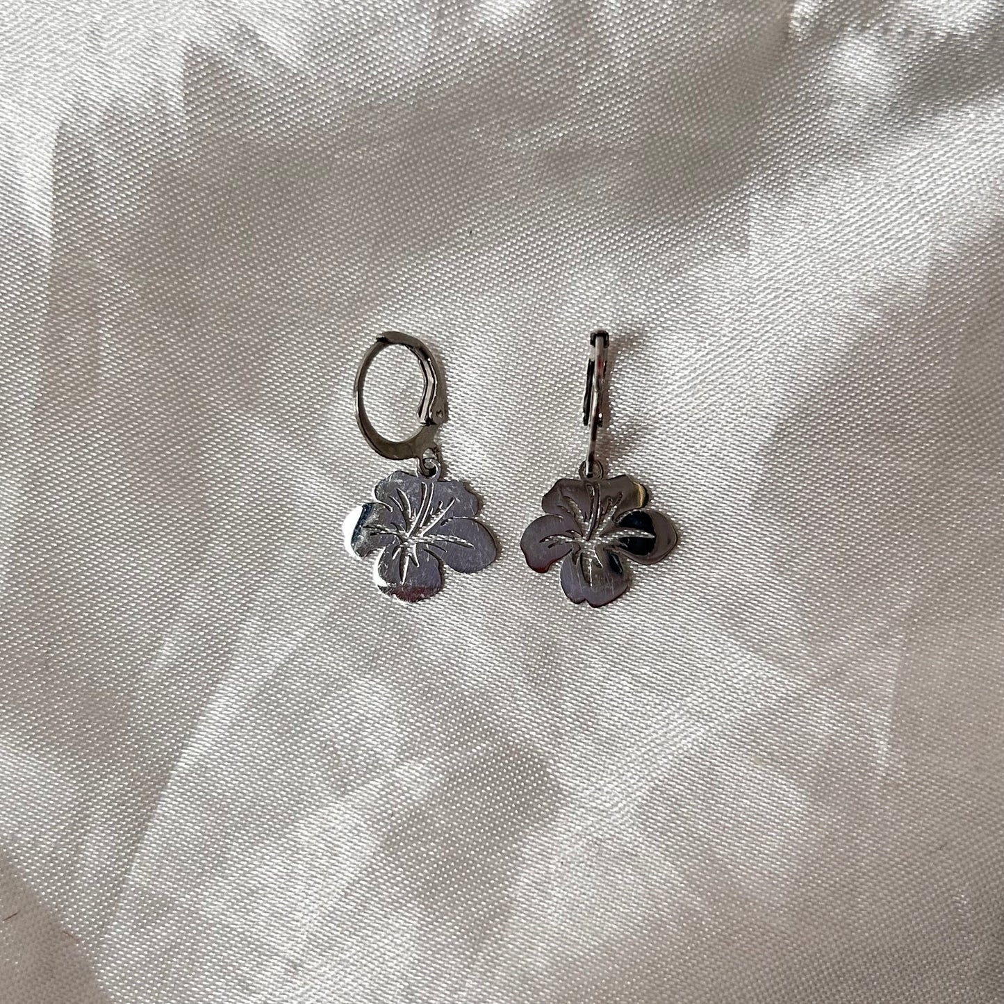 Hawaii Earrings Silver