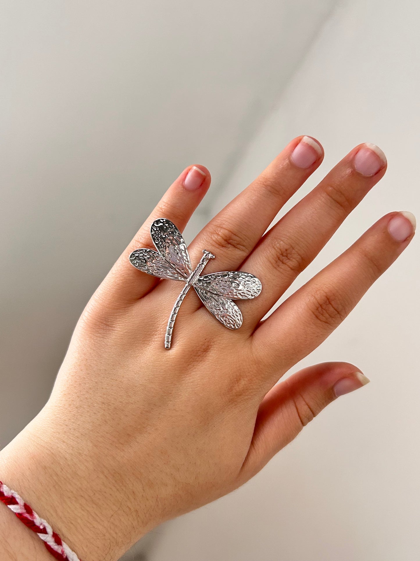 Dragonfly Ring Silver