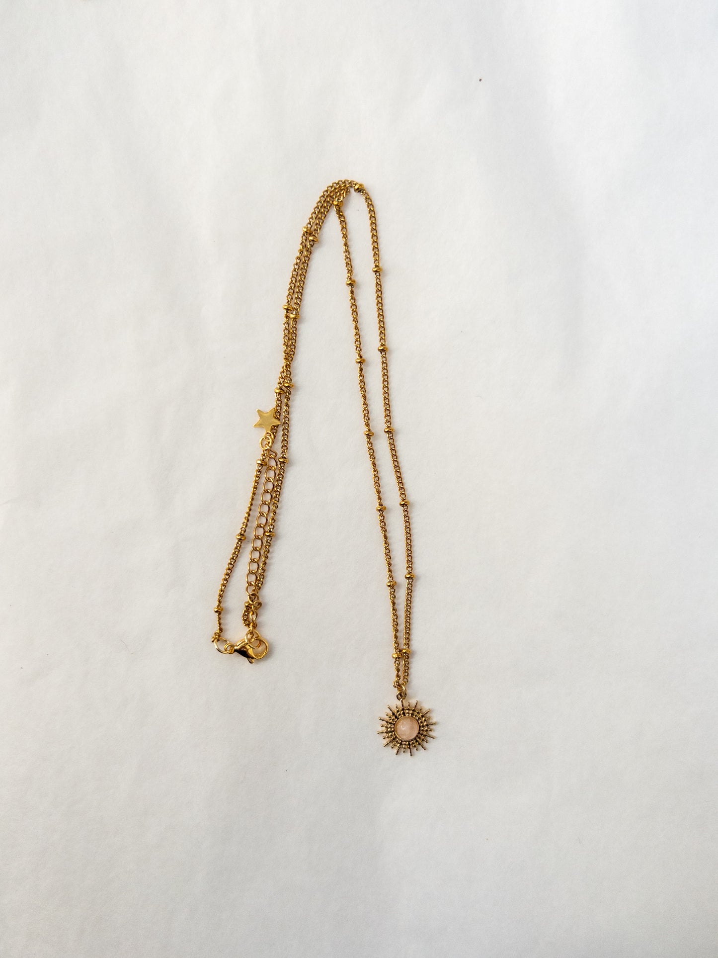 eclectic crystal necklace