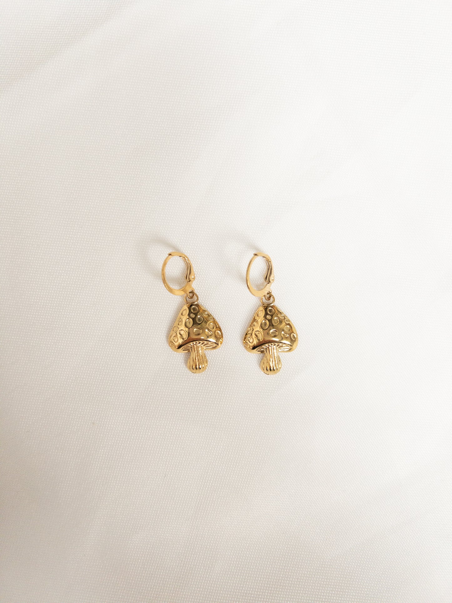 Statement mushroom earrings
