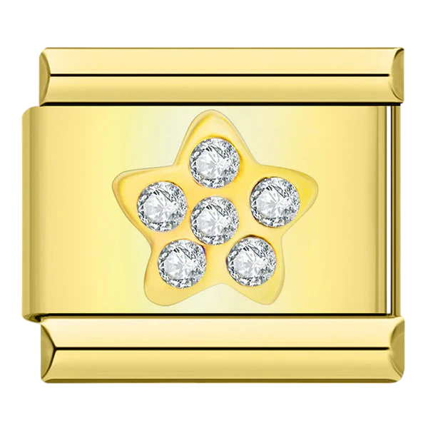 Crystal Star Charm