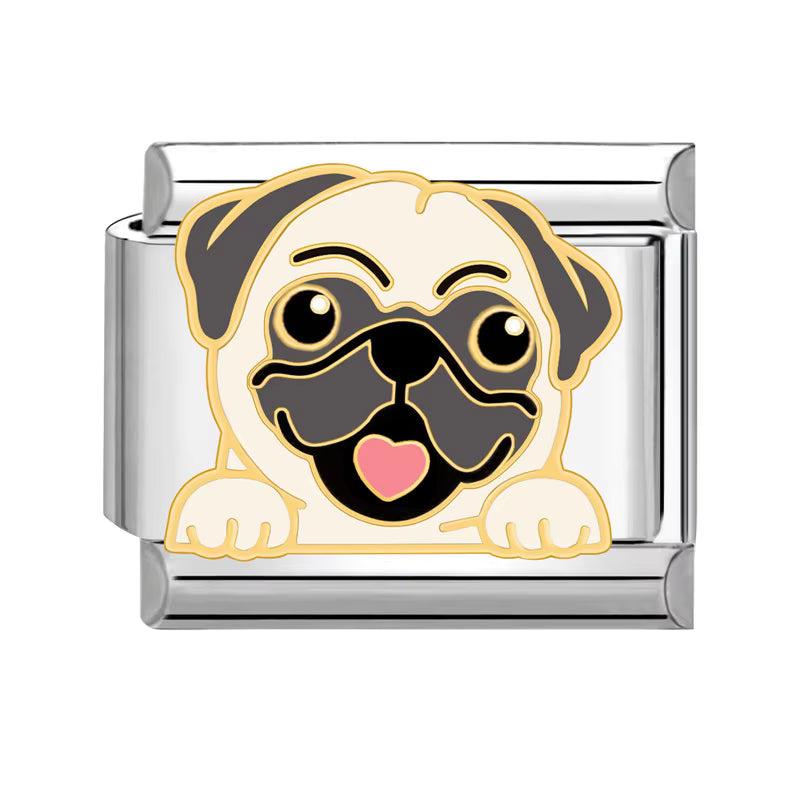 Pug Italian Charm