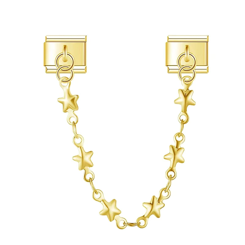 Star Chain Italian Charms