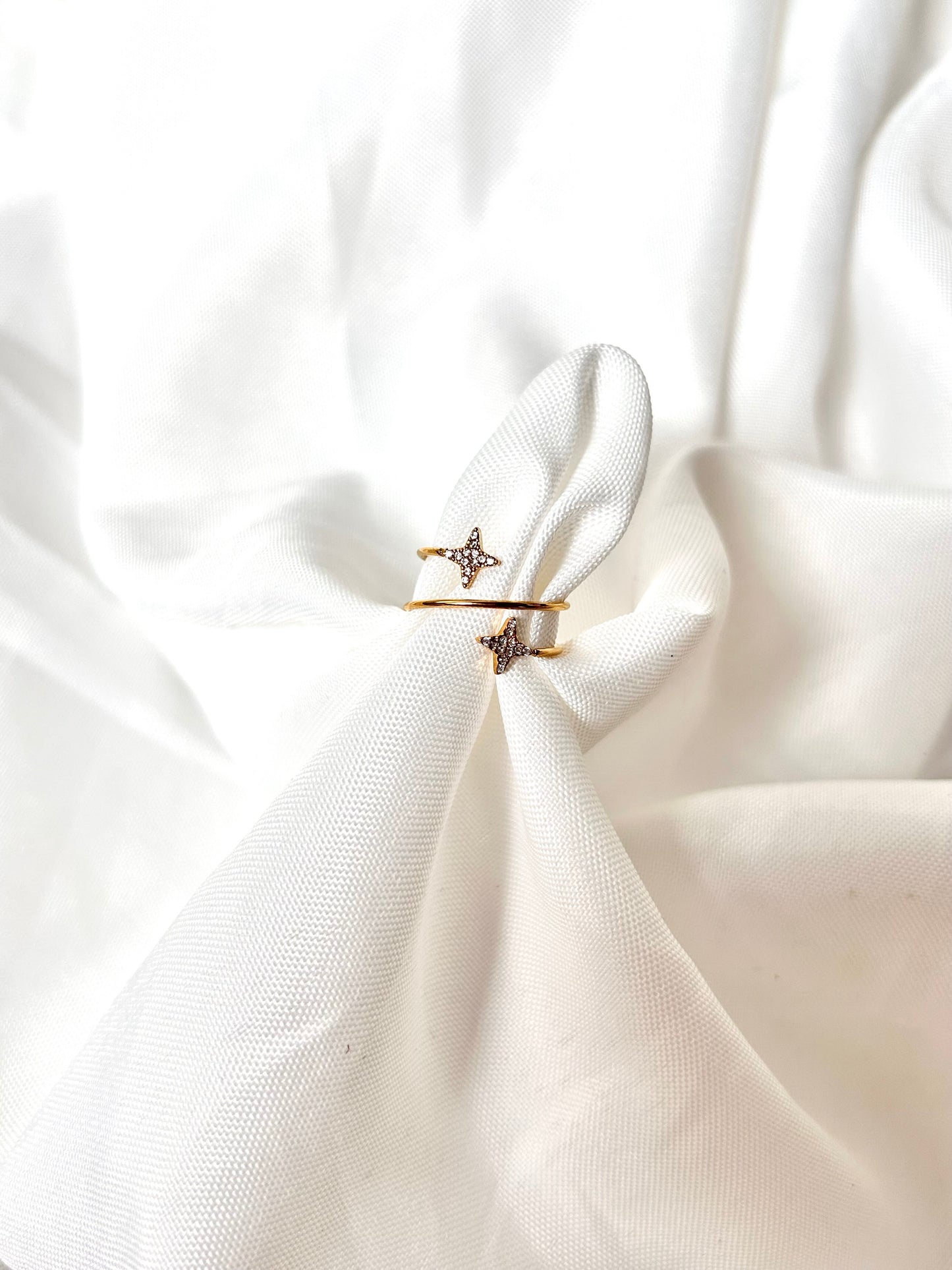 Crystal Star Ring
