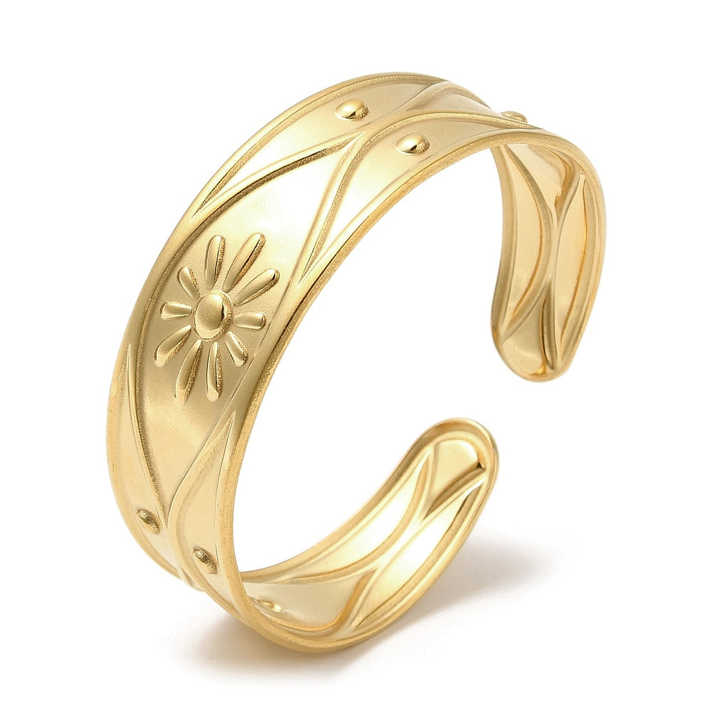 gold sun bangle