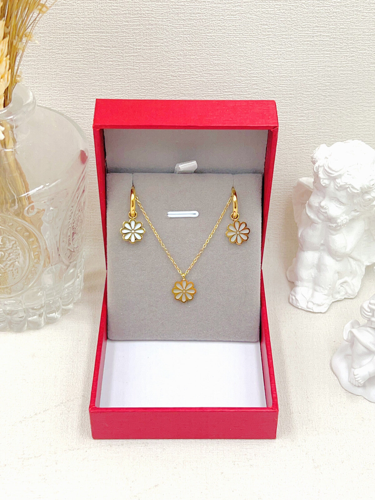 Flower Set Gold
