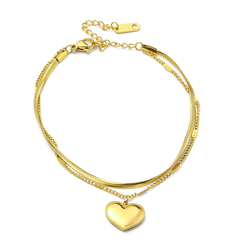Combo Heart Bracelet