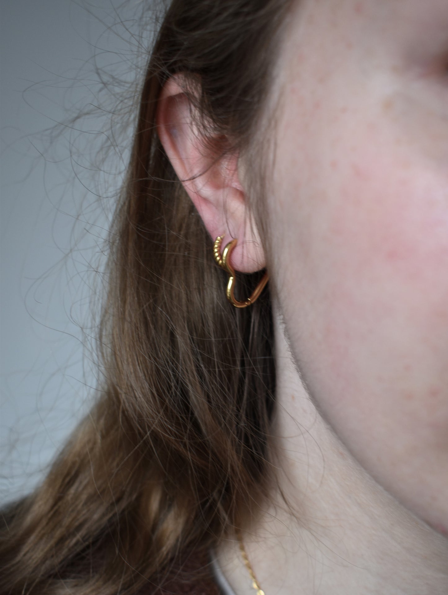 Heart Hoops Gold