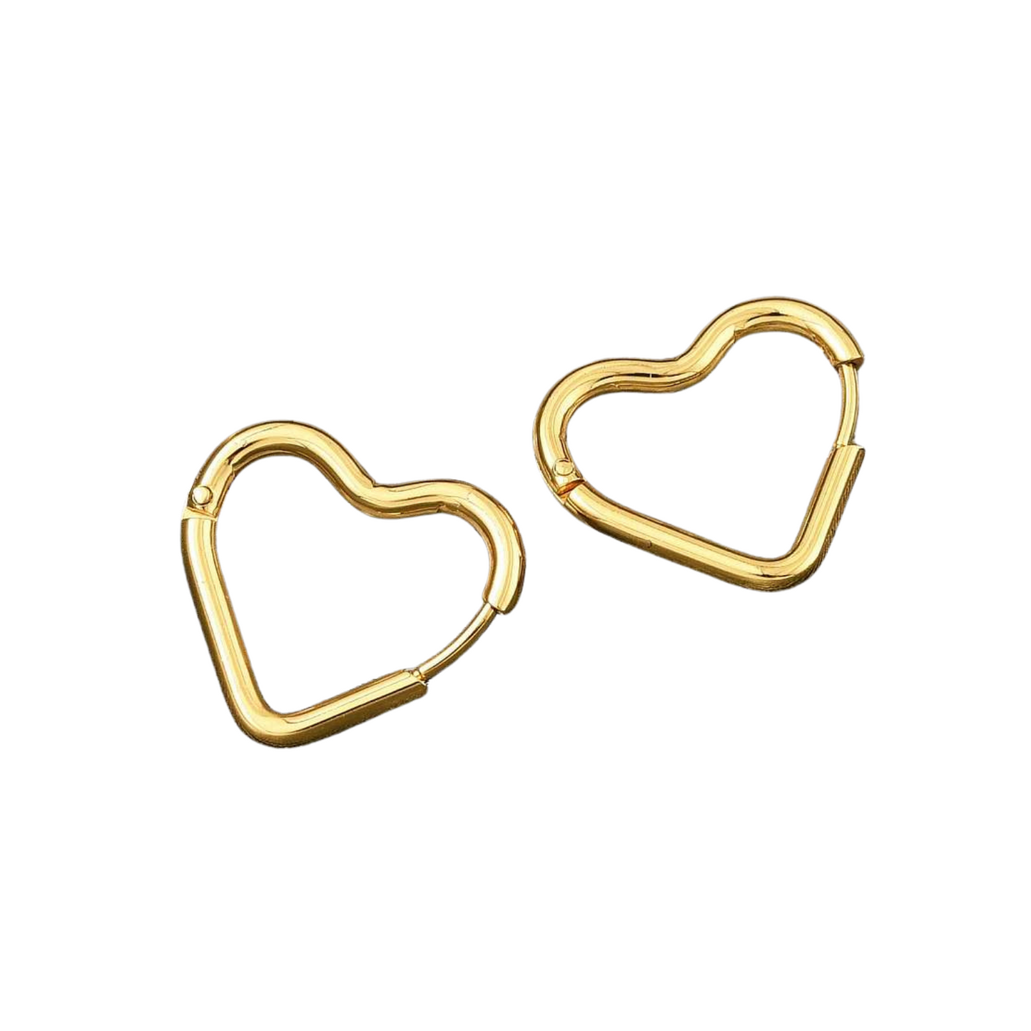 Heart Hoops Gold