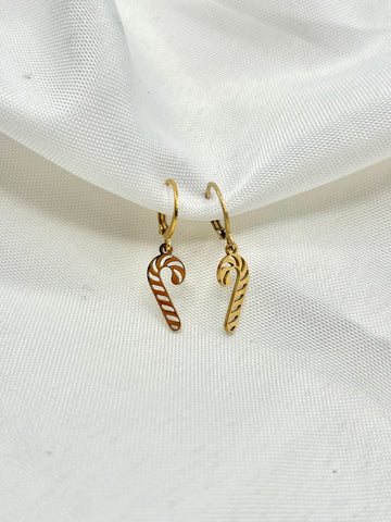 Candy Cane Earrings