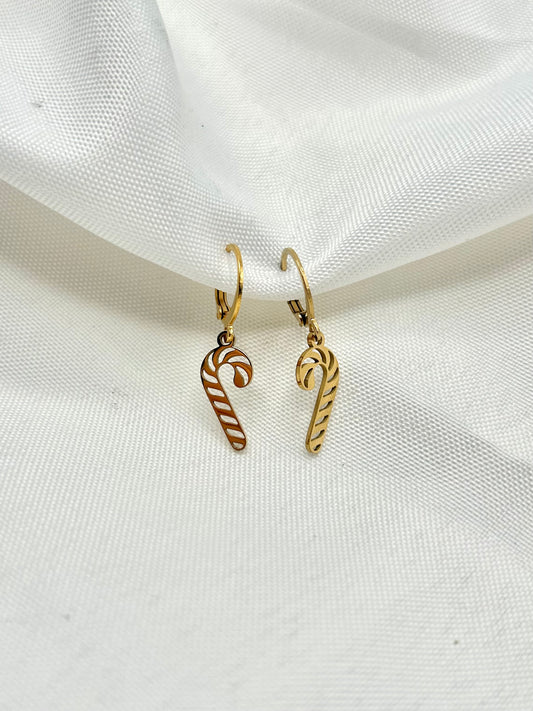 Candy Cane Earrings