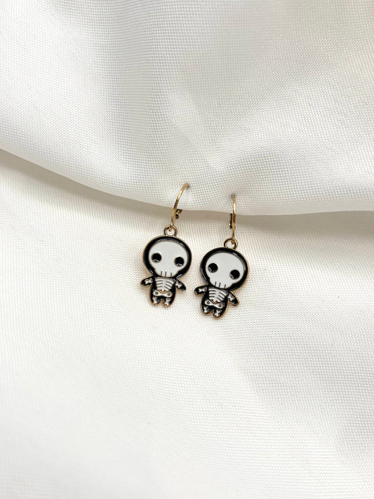 Skeleton Earrings