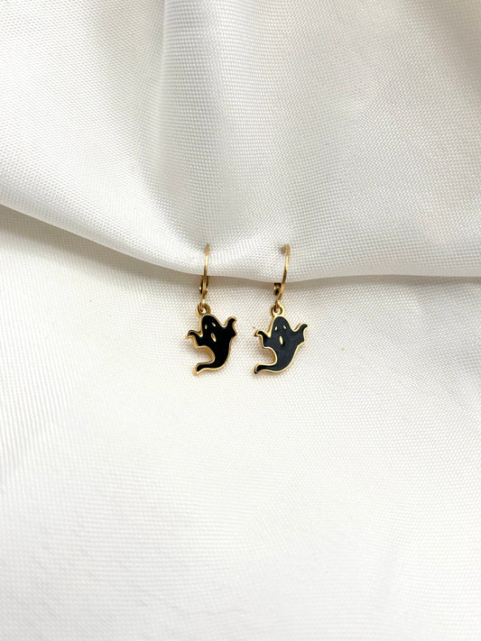 Black Ghost Earrings