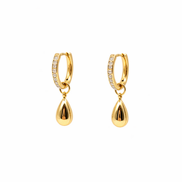 Tiny Teardrop Earrings