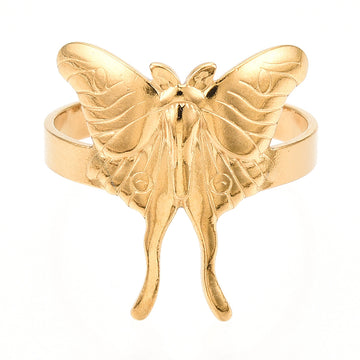 Moth Ring Gold