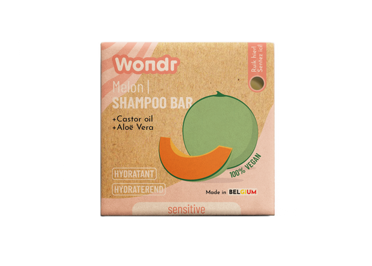 WONDR Melon Shampoo Bar