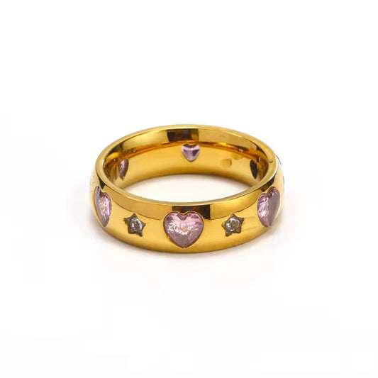Hearts & Stars Ring