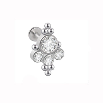 Abstract Crystal Piercing