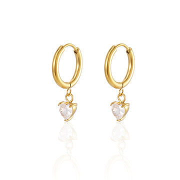 gold crystal huggies