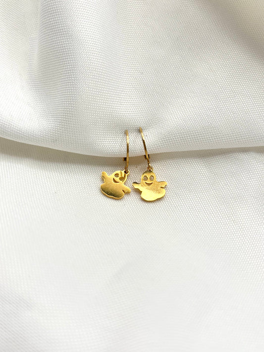 Smiley Ghost Earrings