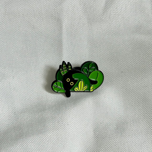 Cat In Plants Pin