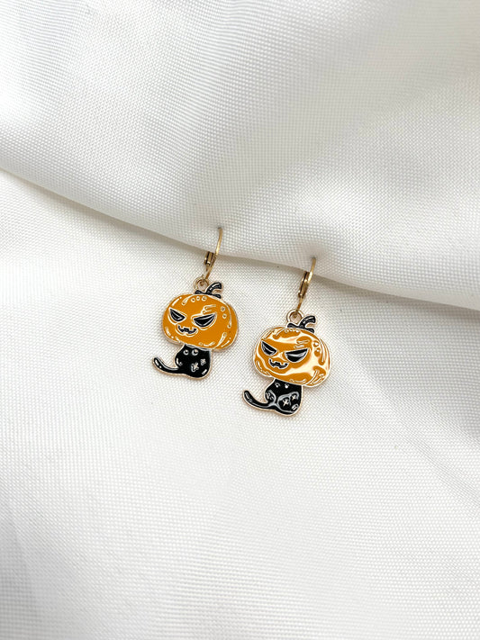 Spooky Cat Earrings