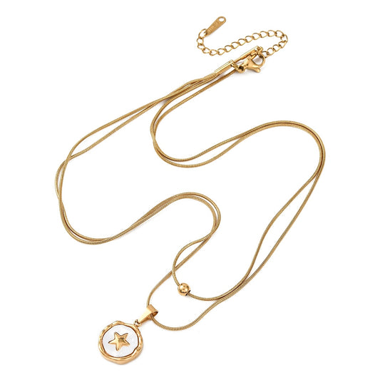 White Star Necklace