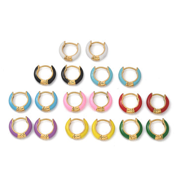 Colorful Hoops Gold