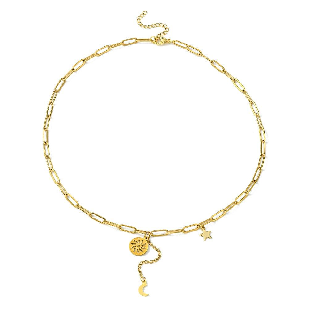 Celestial Necklace Gold