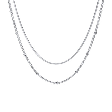 Minimal Stacking Necklace