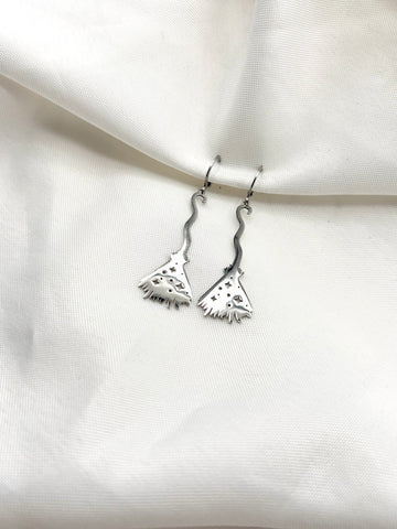 Broom Earrings