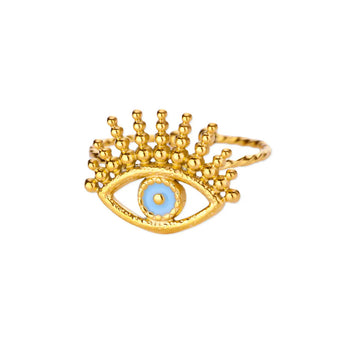 Blue Eye Ring