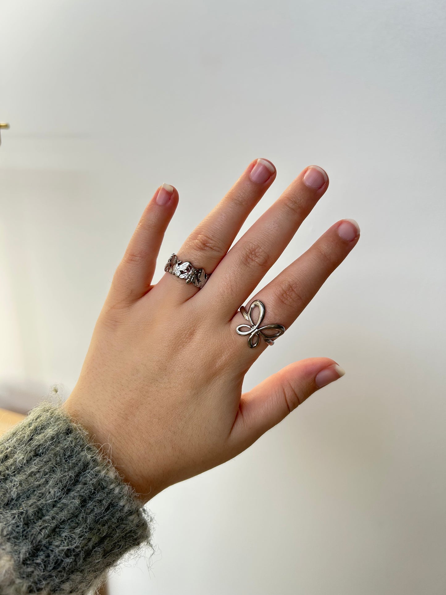 Butterfly Outline Ring