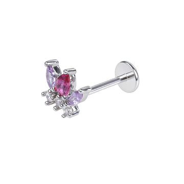 Colorful Crown Piercing