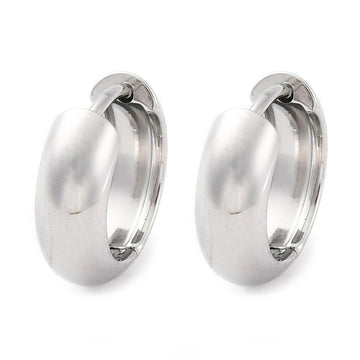 Bulky Hoops Silver 15mm