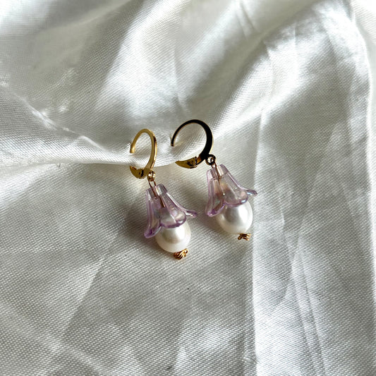 mystical mushroom earrings