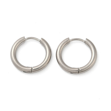 Hoops Silver 15mm