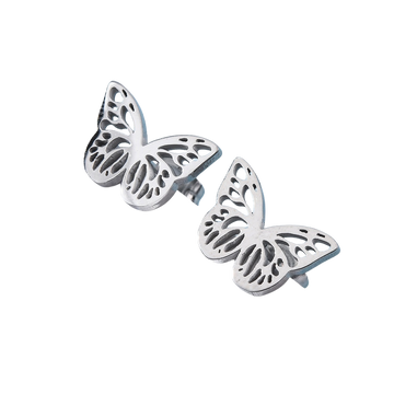 Butterfly Studs Silver