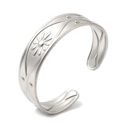 Oriental Bangle Silver