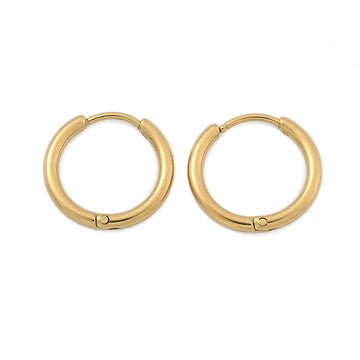 Hoops Gold 17mm